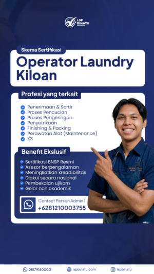 Operator Laundry Kiloan
